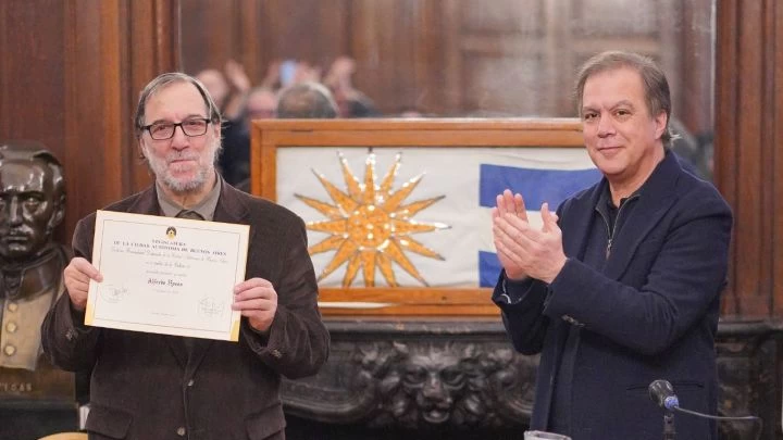 Alfredo Rosso distinguido como figura destacada de la cultura