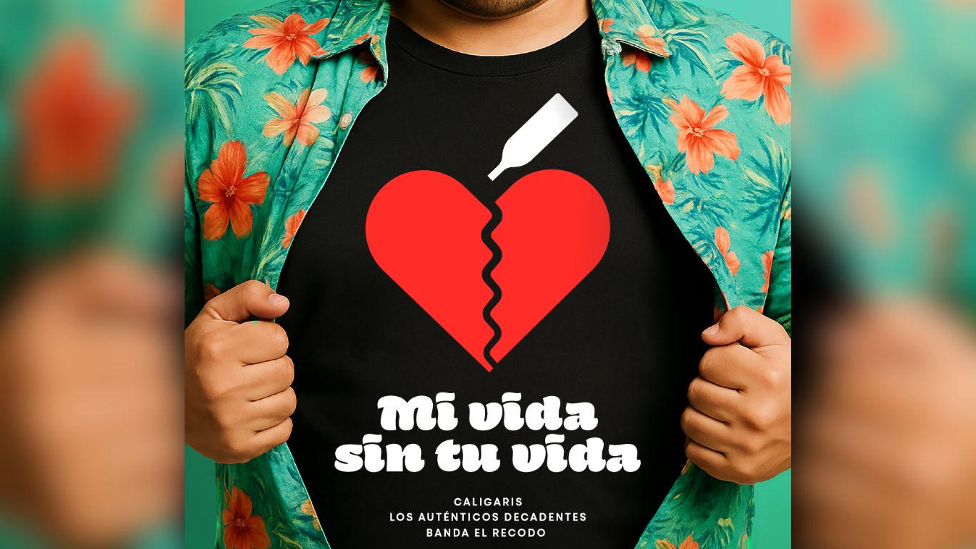 Los Caligaris, Los Auténticos Decadentes y Banda El Recodo lanzan “Mi vida sin tu vida”