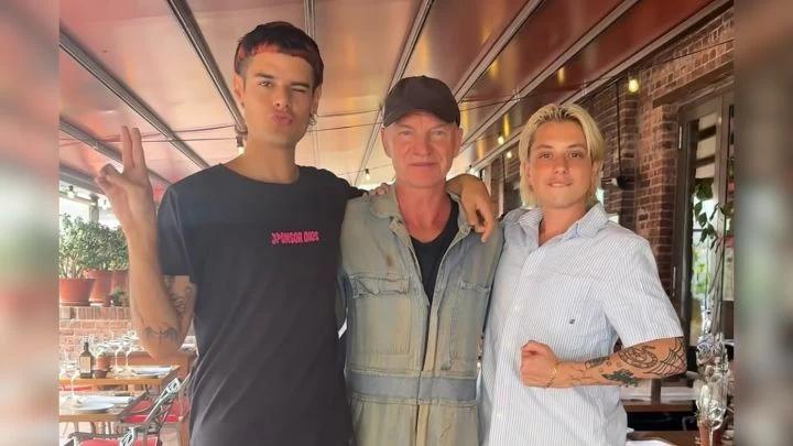 Sting presentó el nuevo disco de Ca7riel y Paco Amoroso “Free Spirits”