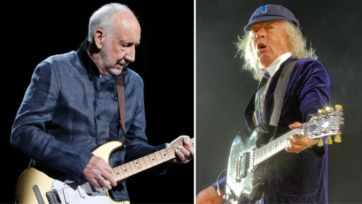 Sin vueltas: Pete Townshend bardeó a AC/DC