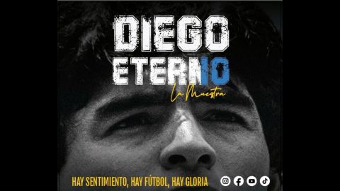 Se viene la muestra inmersiva “DIEGO ETERNO”