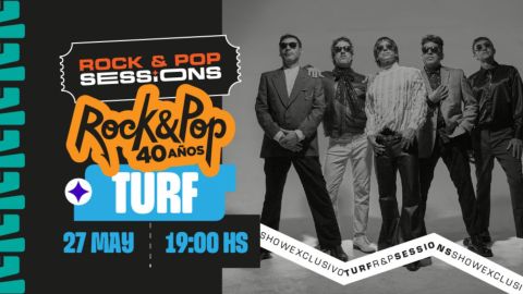 Se viene una nueva Rock &amp; Pop Sessions con TURF
