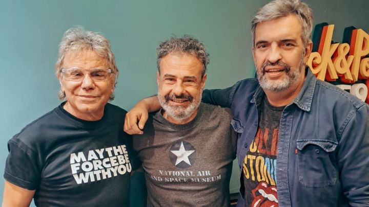 Ari Paluch con Martín Ciccioli y Beto Casella