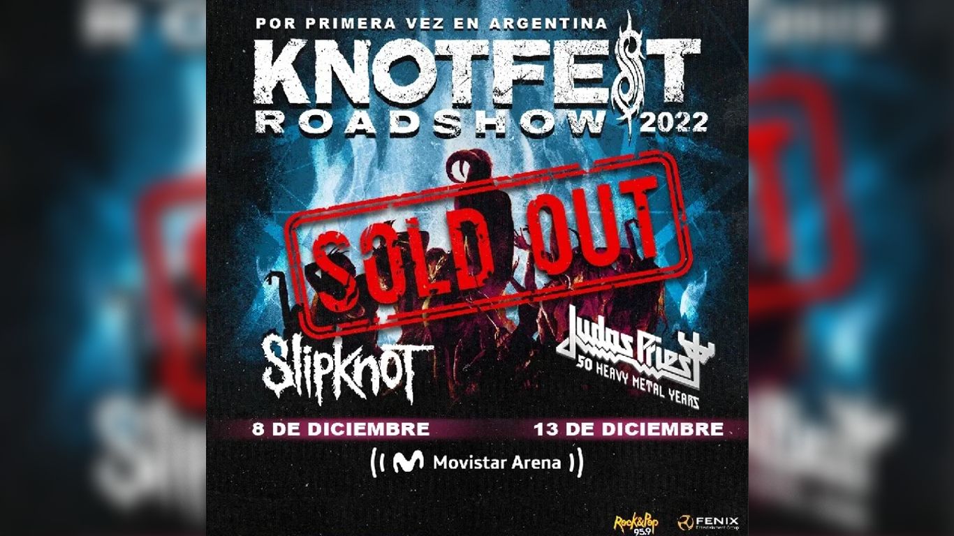Knotfest Roadshow ¡Sold out!