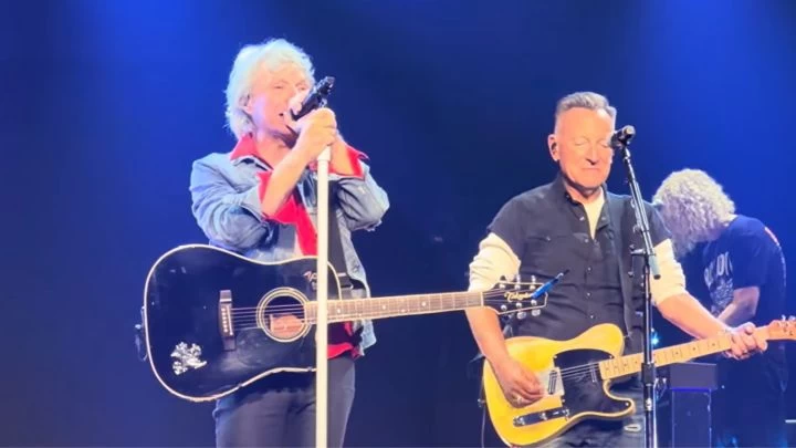 Bon Jovi y Bruce Springsteen juntos en el Madison Square Garden