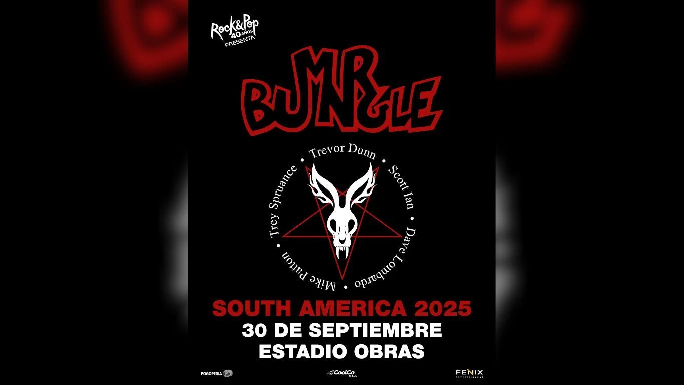 ¡Atentos! Ya están a la venta las entradas para Mr. Bungle