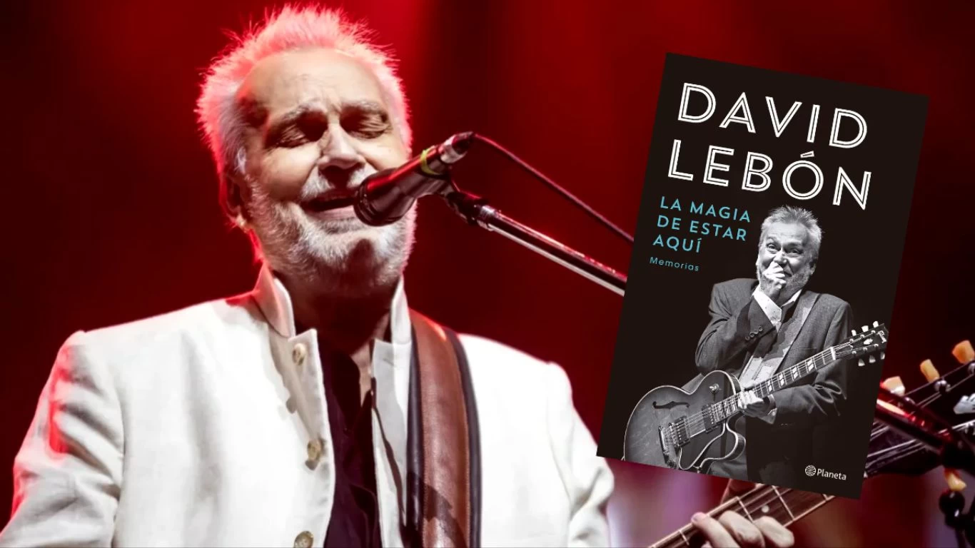David Lebón publicó sus memorias en “La magia de estar aquí”