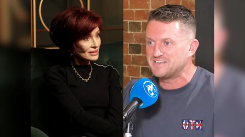 La viuda de Ozzy Osbourne se suma a una marcha anti-inmigraci&oacute;n en Londres