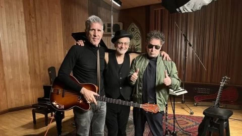 “Himno de mi corazón”: se juntaron Andrés Calamaro, Cachorro López y Daniel Melingo