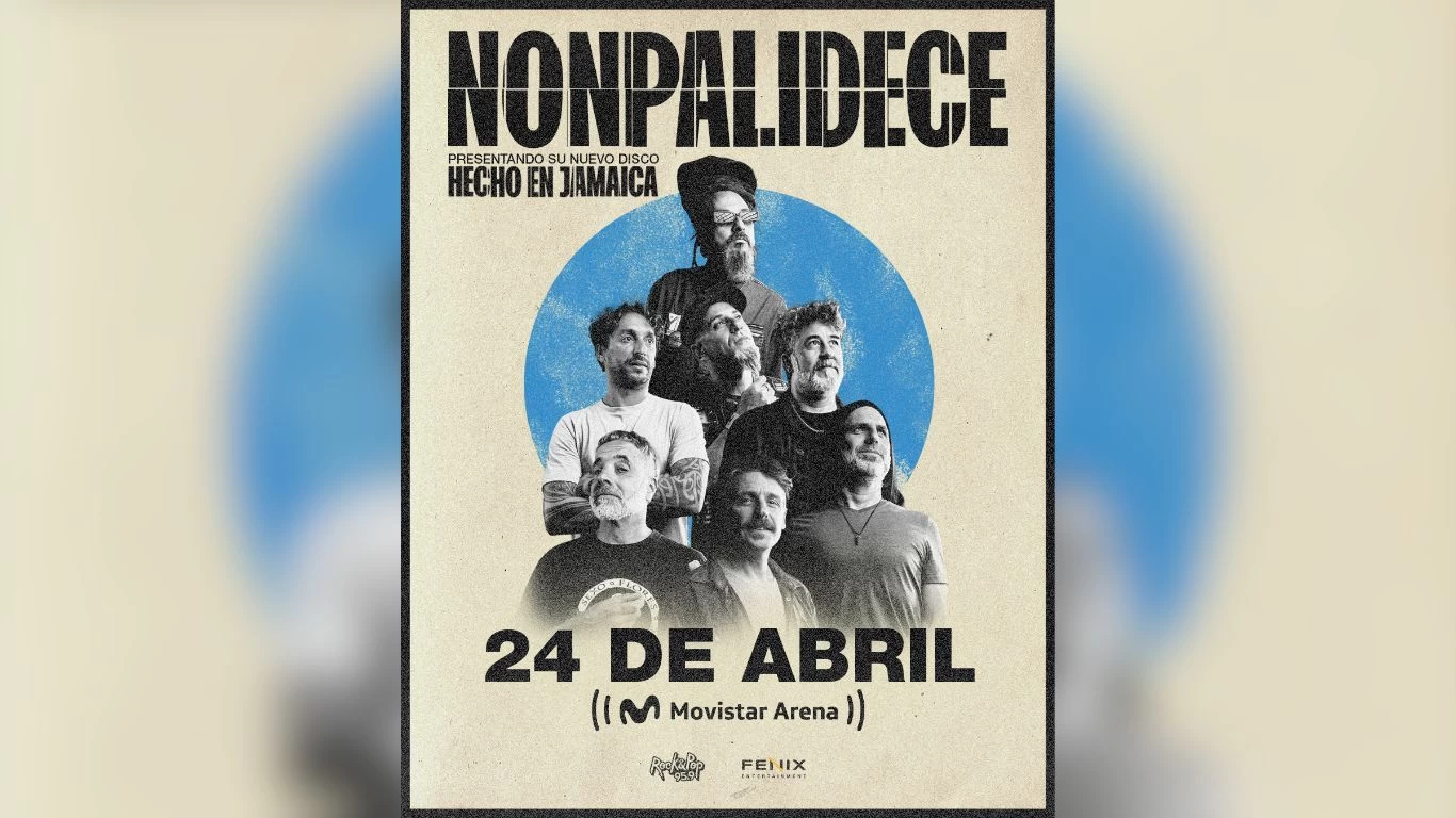 Nonpalidece desembarca en el Movistar Arena ¡Fiesta Reggae garantizada!