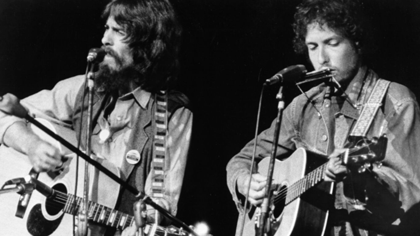 Lanzamiento sorpresa de Bob Dylan y George Harrison