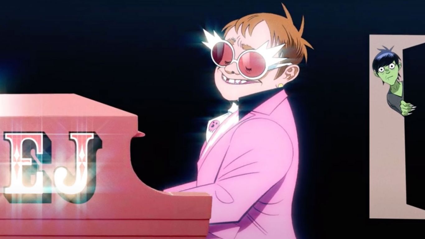 Elton John + Gorillaz