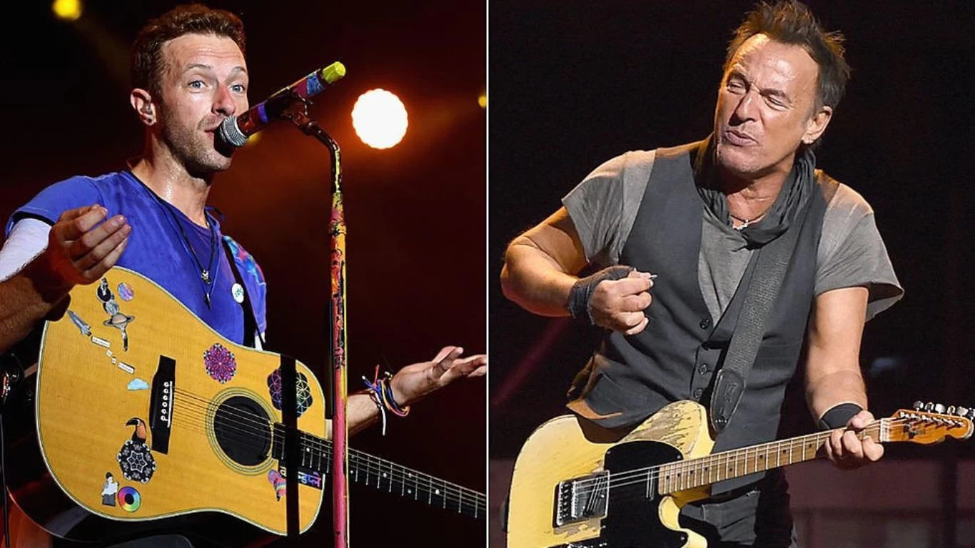La dieta de Chris Martin que le copió a Bruce Springsteen - FM Rock & Pop  95.9