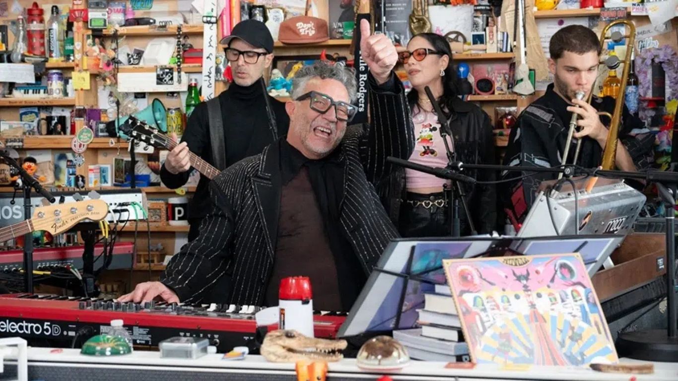 Fito Páez tuvo su propio Tiny Desk