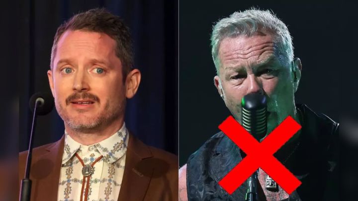 Elijah Wood se cansó de escuchar a Metallica por culpa de su hijo