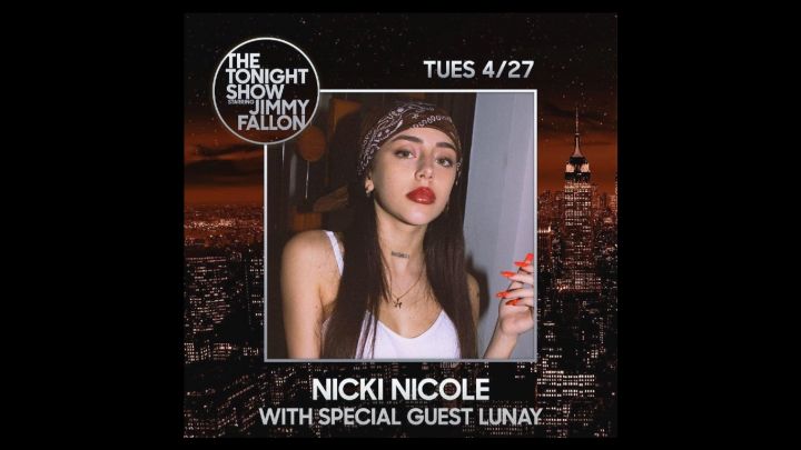 Nicki Nicole cantará en el programa de Jimmy Fallon