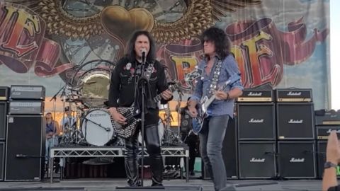 Gene Simmons volvió a tocar junto a otros dos miembros históricos de Kiss