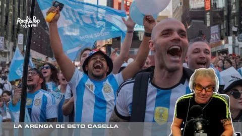La arenga de Beto Casella
