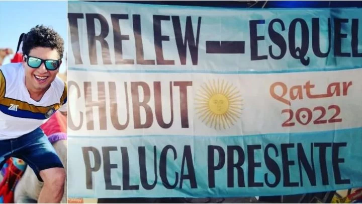 Se fue a Qatar con lo justo para cumplir una promesa a un amigo