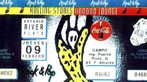Cuartito del Rock: 27 años del primer show de los Stones en Argentina