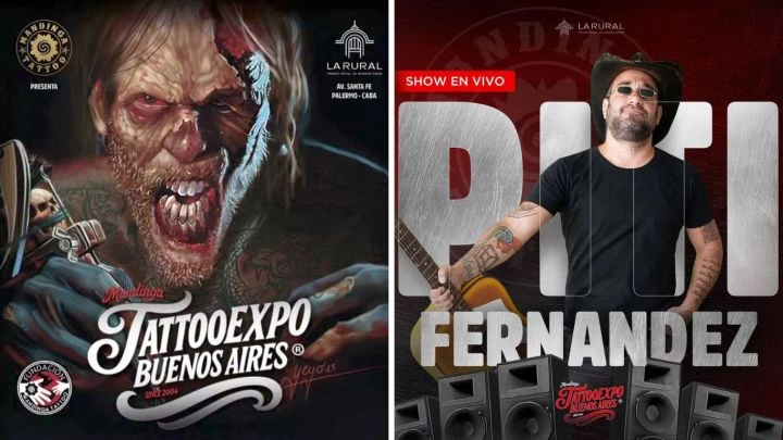 [SORTEO] ¿Querés ir a la Tattoo Expo Buenos Aires 2026 y ver a Piti Fernández en vivo?