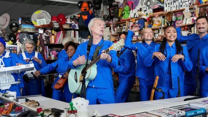 David Byrne en la nueva edición del Tiny Desk