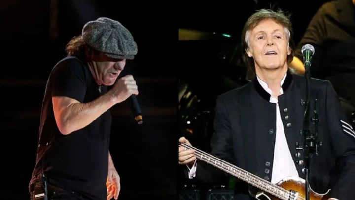 ¡Qué nervios! ¿Cómo le fue a Brian Johnson cuando conoció a Paul McCartney?