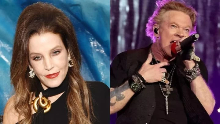 El dolor de Axl Rose por la muerte de Lisa Marie Presley