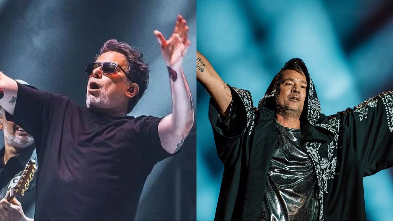 Chano cumplió un sueño de la infancia gracias a Andrés Calamaro