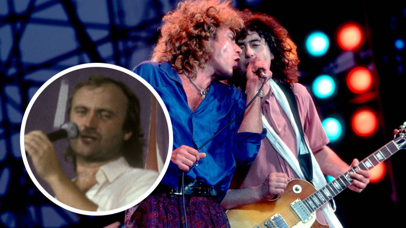 Lo peor del Live Aid de 1985: Led Zeppelin y Phil Collins
