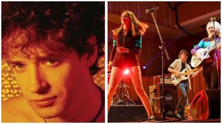 Benito Cerati y Cecilia Amenábar cantaron 