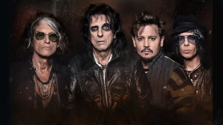 La banda de Johnny Depp, Alice Cooper y Joe Perry, demandada en Europa