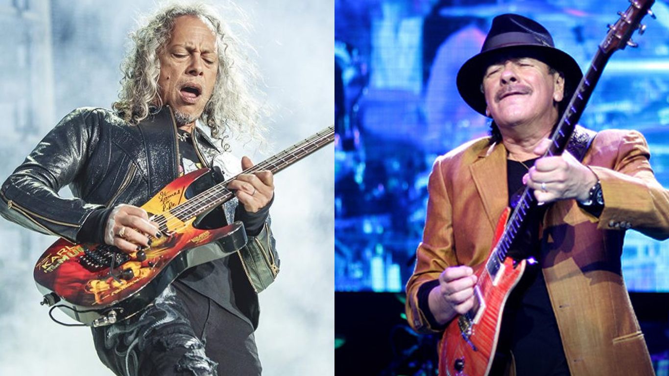 Kirk Hammett participará en lo nuevo de Santana