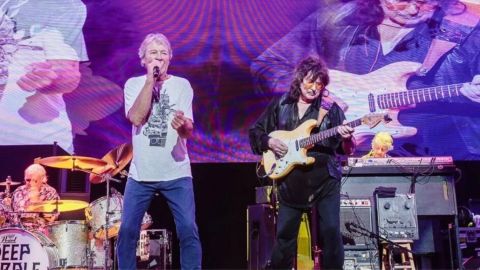 Histórico: Ritchie Blackmore volvió a tocar con Deep Purple después de 33 años