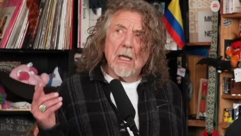 Robert Plant protagoniza un nuevo Tiny Desk